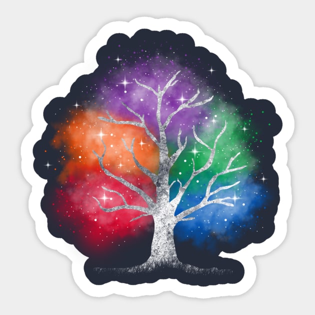 Tree of life Sticker by Piercek25